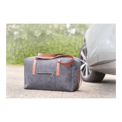 RPET felt travel bag Natalie grey | No Branding | not available | not available