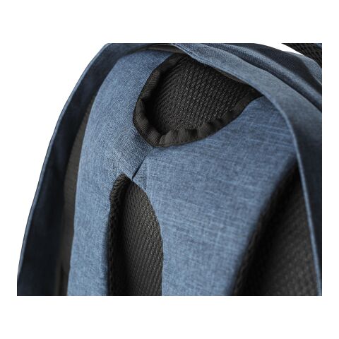 Polyester RPET (600D) backpack Celeste light grey | No Branding | not available | not available