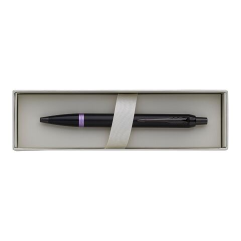 Parker IM Vibrant Rings PVD ballpoint pen black/blue