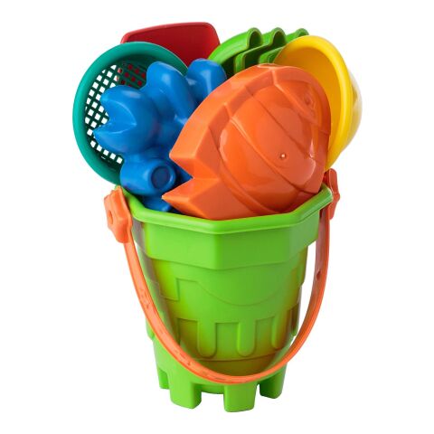 Recycled PP beach bucket Mateo custom/multicolor | No Branding | not available | not available