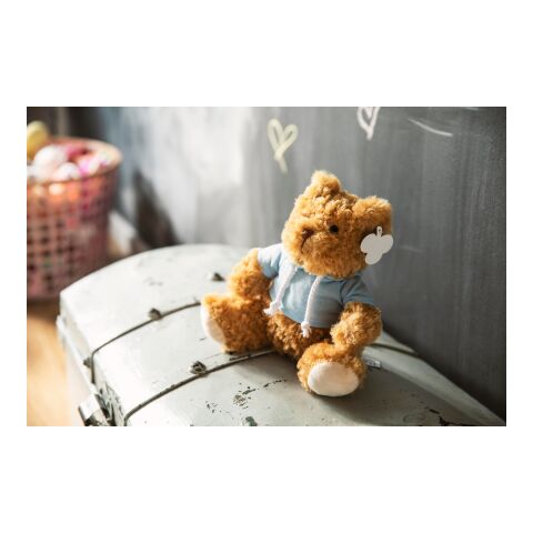Plush teddy bear Monty green | No Branding | not available | not available