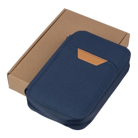 rPET travel wallet Susanne blue | No Branding | not available | not available