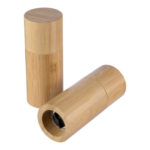 Bamboo spice mill set Christine brown | No Branding | not available | not available