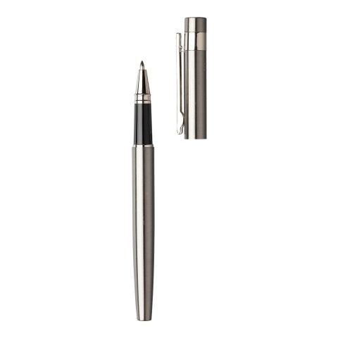 Recycled stainless steel writing set Fritz silver | No Branding | not available | not available