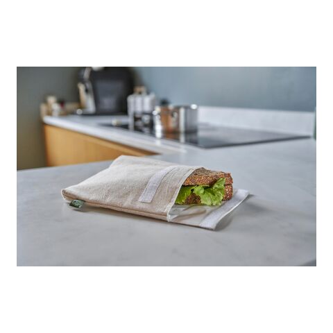 Hemp (170 gr/m2) cooler bag Siegfried khaki | No Branding | not available | not available