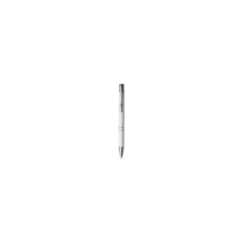 Aluminium ballpen Albacete white | No Branding | not available | not available