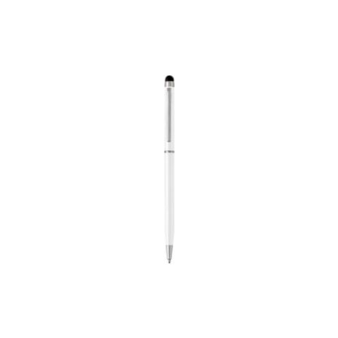 Aluminium ballpen Irina white | No Branding | not available | not available