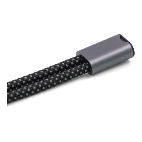 BrandCharger Lany Wristband Charge charging cable gun metal | No Branding | not available | not available