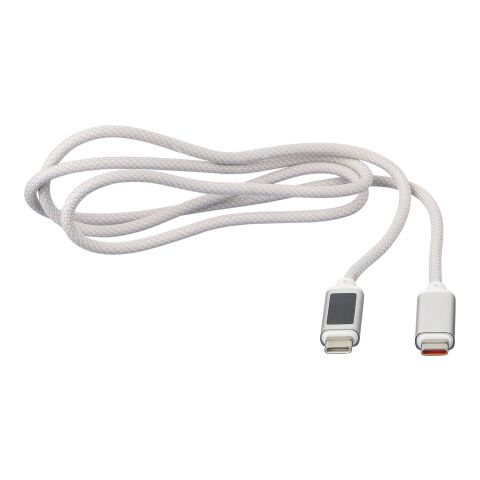 Nylon charging cable 100W Gerd white | No Branding | not available | not available
