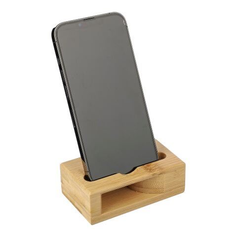 Bamboo phone stand Albert brown | No Branding | not available | not available