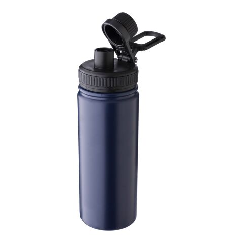 Stainless steel double-walled drinking bottle 500 ml Chad grey | No Branding | not available | not available