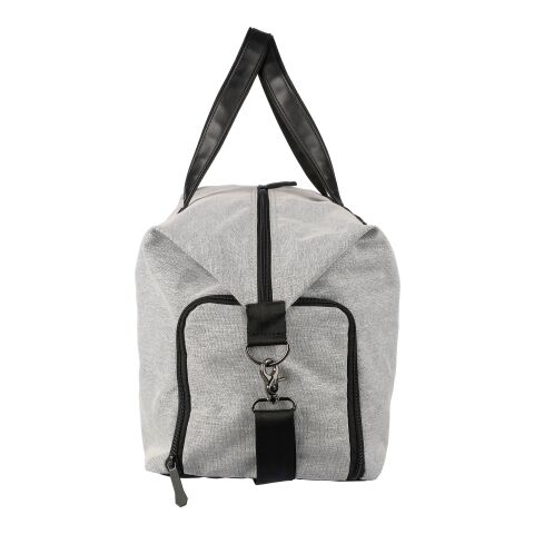 600D recycled polyester duffle bag Desmond light grey | No Branding | not available | not available