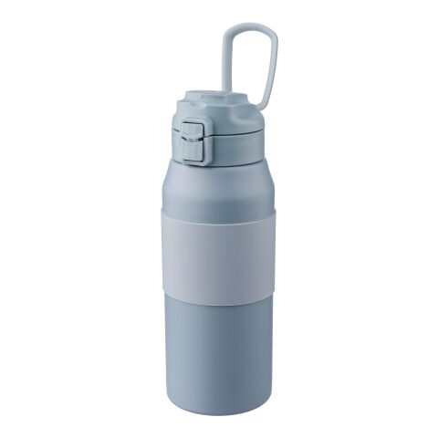 Stainless steel dubble-walled drinking bottle 800 ml Katie blue | No Branding | not available | not available