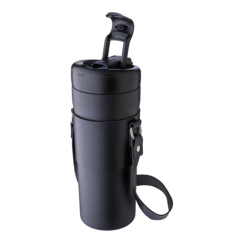 Stainless steel double-walled drinking bottle 730 ml Kelvin black | No Branding | not available | not available