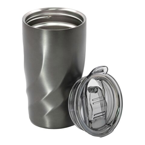 BrandCharger Vortex Calix travel mug gun metal | No Branding | not available | not available