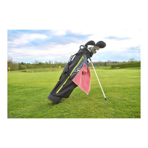 rPET golf towel Idris light green | No Branding | not available | not available