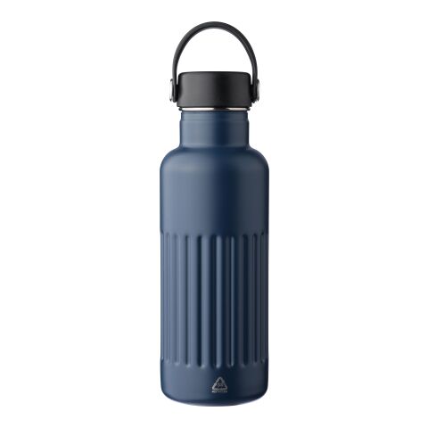 Recycled stainless steel double-walled drinking bottle (500 ml) Lior grey | No Branding | not available | not available
