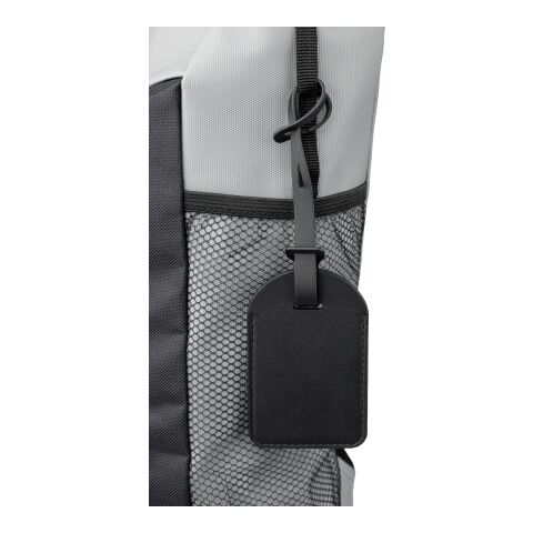 Recycled PU luggage tag Isen black | No Branding | not available | not available