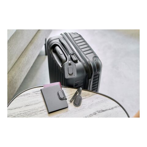 Recycled PU tag Kaia black | No Branding | not available | not available