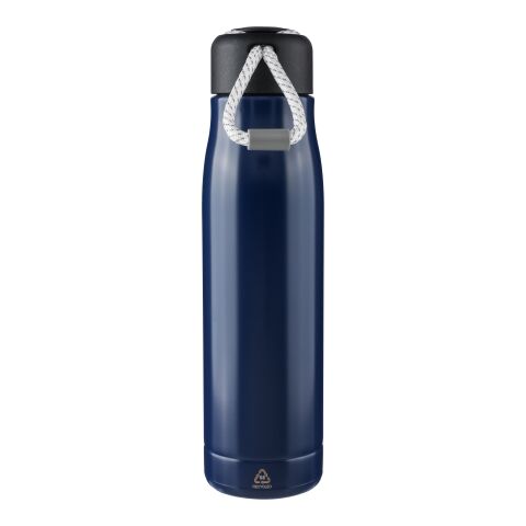 Recycled stainless steel double-walled drinking bottle (500 ml) Solene silver | No Branding | not available | not available