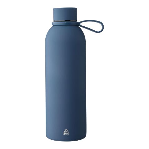 Recycled stainless steel double-walled drinking bottle (500 ml) Sena white | No Branding | not available | not available