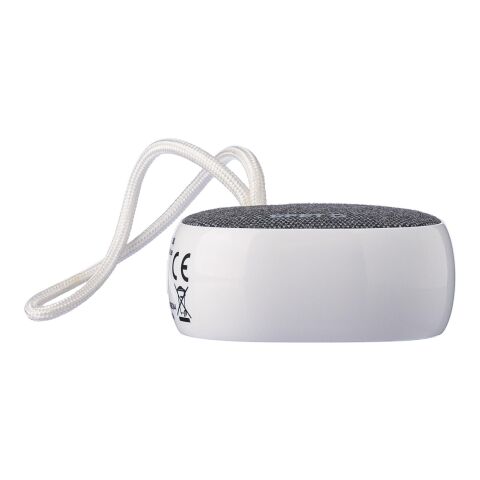 Recycled ABS speaker Mireya white | No Branding | not available | not available