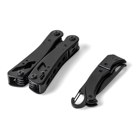 Black aluminium multitool Ariane black | No Branding