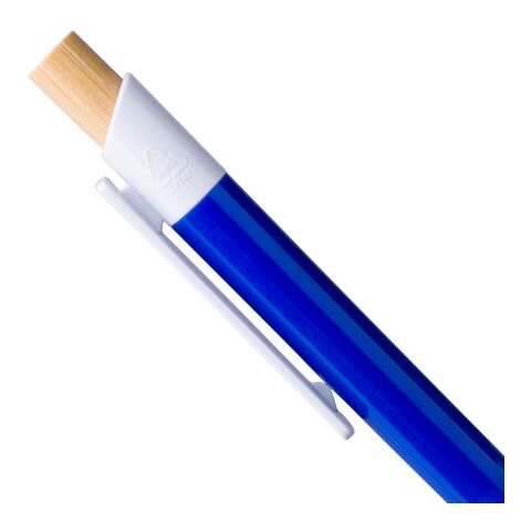 Recycled ABS ballpen Zian cobalt blue | No Branding