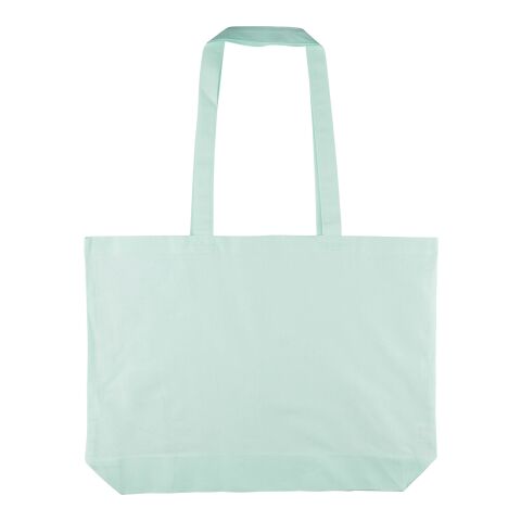 Oeko-Tex® cotton (140 gsm) shopping bag Tarin pastel green | No Branding