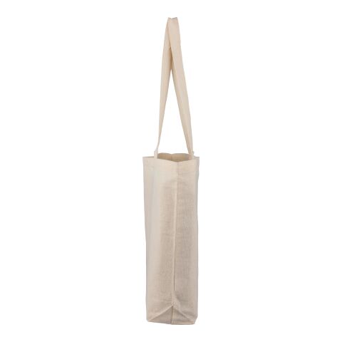 Oeko-Tex® cotton (140 gsm) shopping bag Isak khaki | No Branding