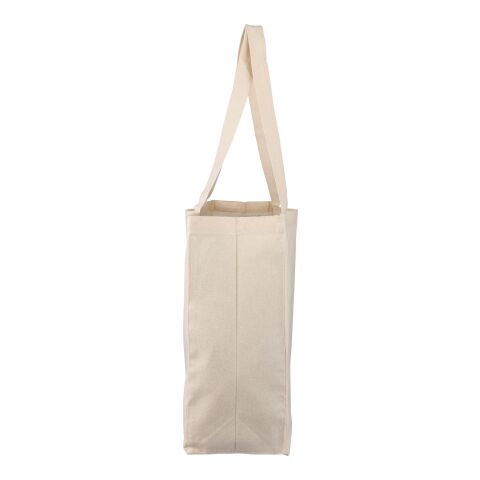 Oeko-Tex® cotton (180 gsm) shopping bag Novi khaki | No Branding