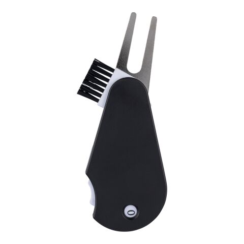 Recycled ABS multifunctional golf tool Suki black | No Branding