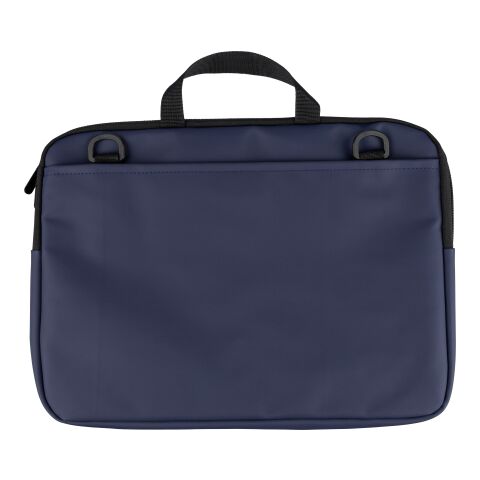 Recycled PU laptop bag Rafi black | No Branding