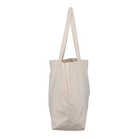 Corduroy tote bag Tino grey | No Branding