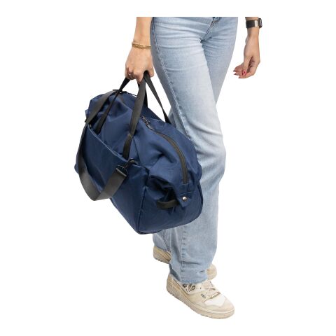 rPET (300D) polyester Ocean Bound sports bag Niv black | No Branding | not available | not available