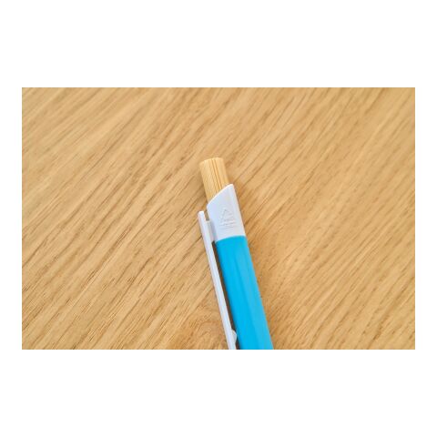 Recycled ABS ballpen Zian cobalt blue | No Branding | not available | not available