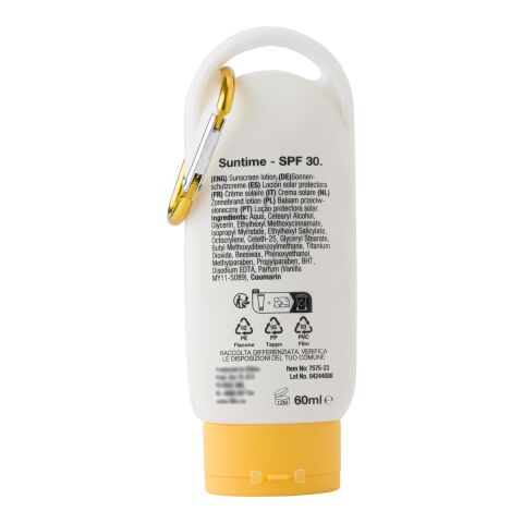 PE sunscreen lotion bottle Erin white | No Branding | not available | not available