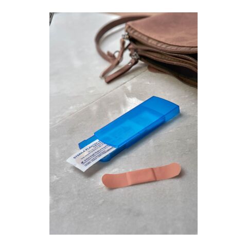 Plastic case with plasters Pocket light green | No Branding | not available | not available