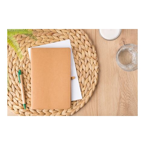 Washed kraft paper notebook Johanna brown | No Branding | not available | not available