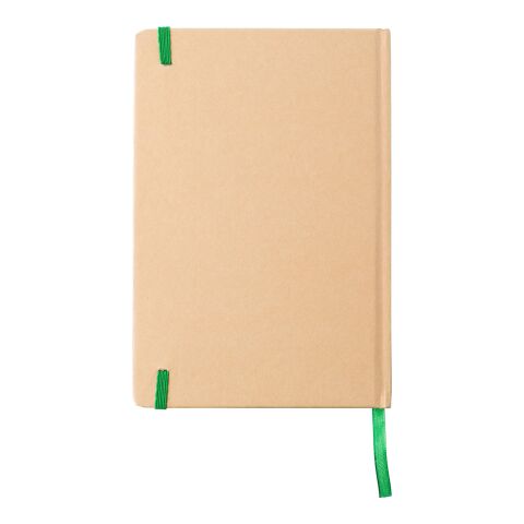 Recycled paper notebook (A5) Gianni lime | No Branding | not available | not available