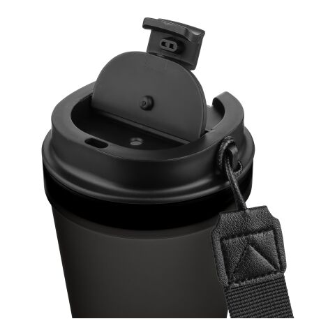 Travel drinking mug 350 ml Lush black | No Branding | not available | not available