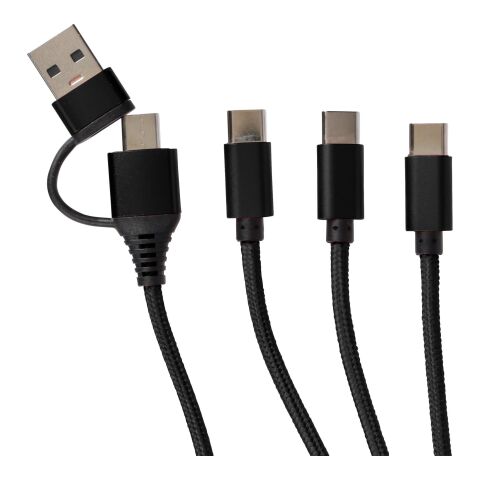 Charging cable Hexa | 6-in-1 red