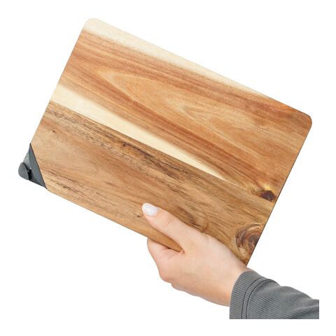 Cutting board Heinz | Recycled acacia | With knife sharpener brown