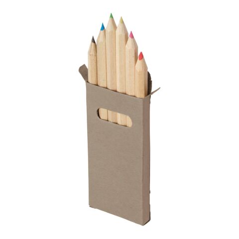 Wooden pencil set Gigi grey