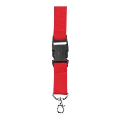 Polyester (300D) lanyard and key holder Bobbi cobalt blue