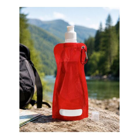 PP bottle Bailey red