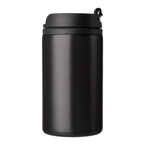 Stainless steel double walled cup Gisela black