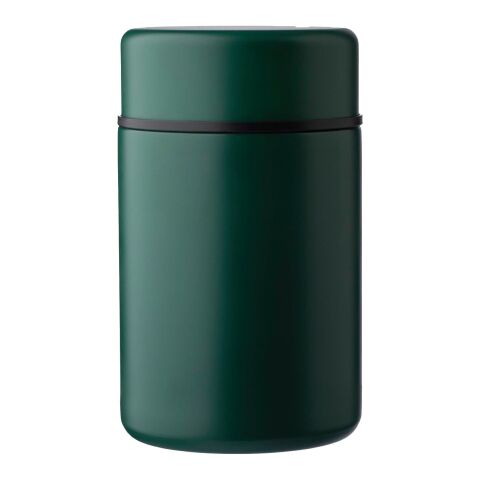 Stainless steel double walled lunch pot Niko black