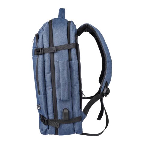 rPET polyester (300D) backpack Malcolm light grey