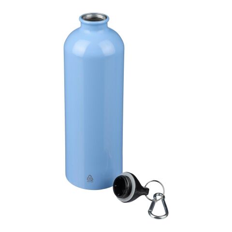 Recycled stainless steel single walled bottle (750 ml) Emeric cobalt blue